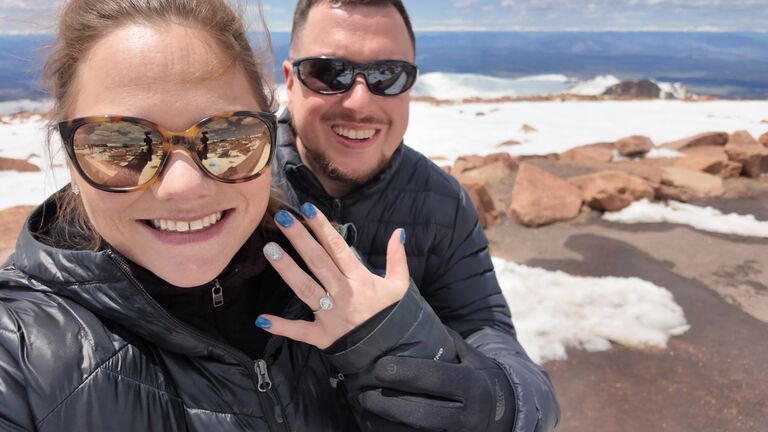 Finally.  Our engagement!