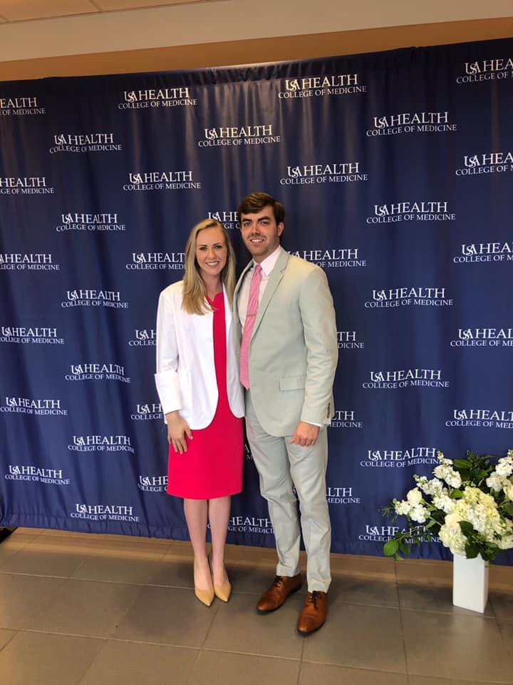 Lane's White Coat Ceremony