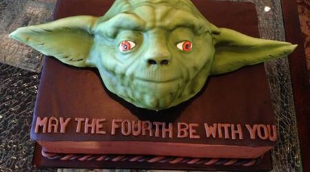 Baby Yoda Cake - Hayley Cakes and Cookies Hayley Cakes and Cookies