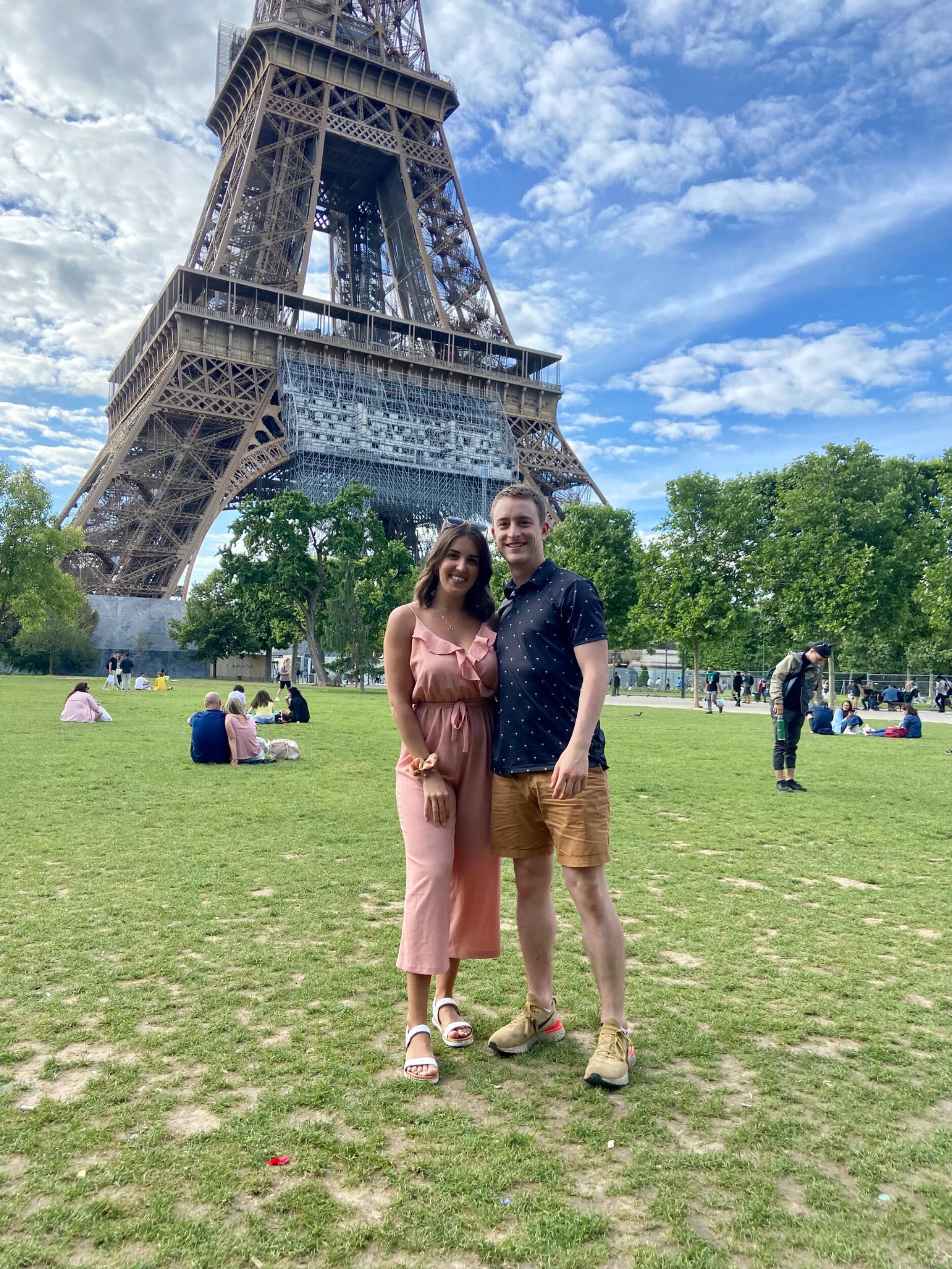 For their first big trip together, Léo took Joani to France, marking her first time in Europe! It was an unforgettable adventure, and of course, no trip to Paris would be complete without a visit to the iconic Eiffel Tower. It was a dream come true and the perfect start to their journey exploring the world together.