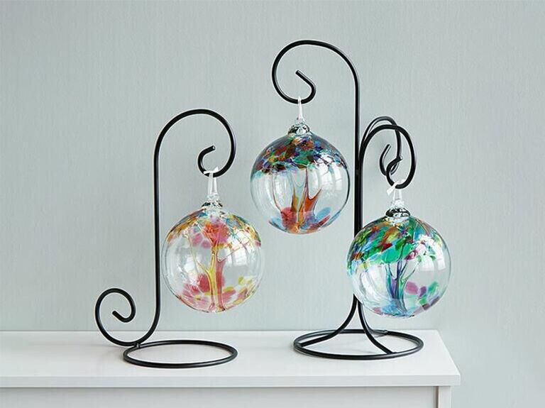 Glass globe keepsake mother-in-law gift