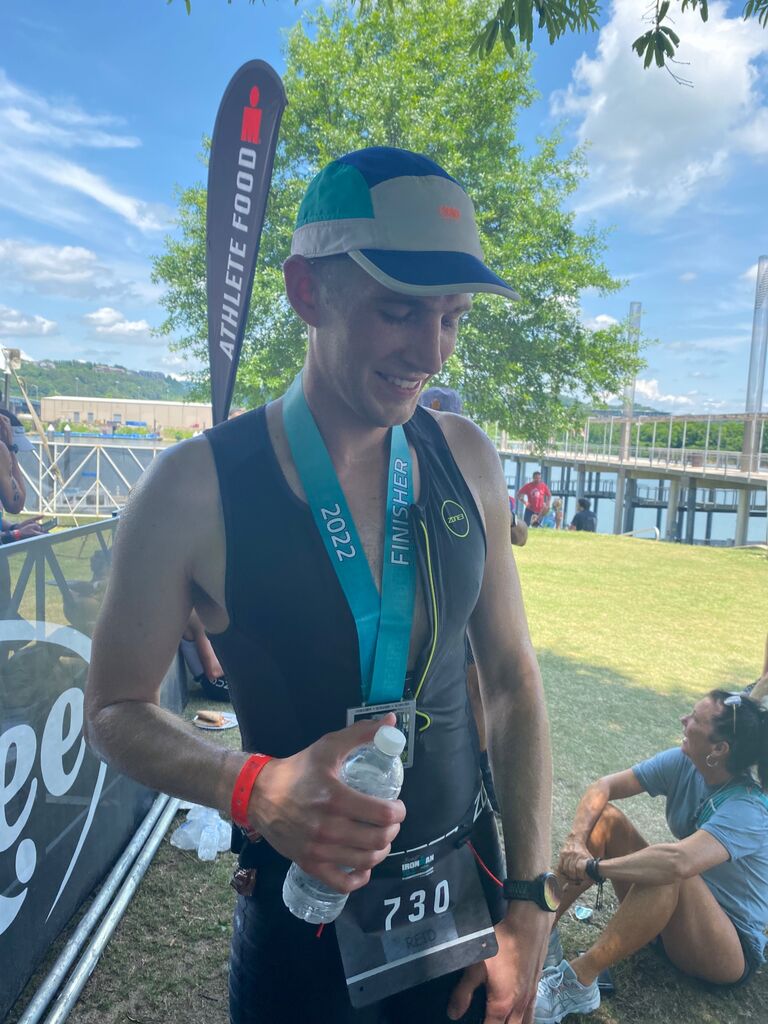 Reid’s first half Ironman