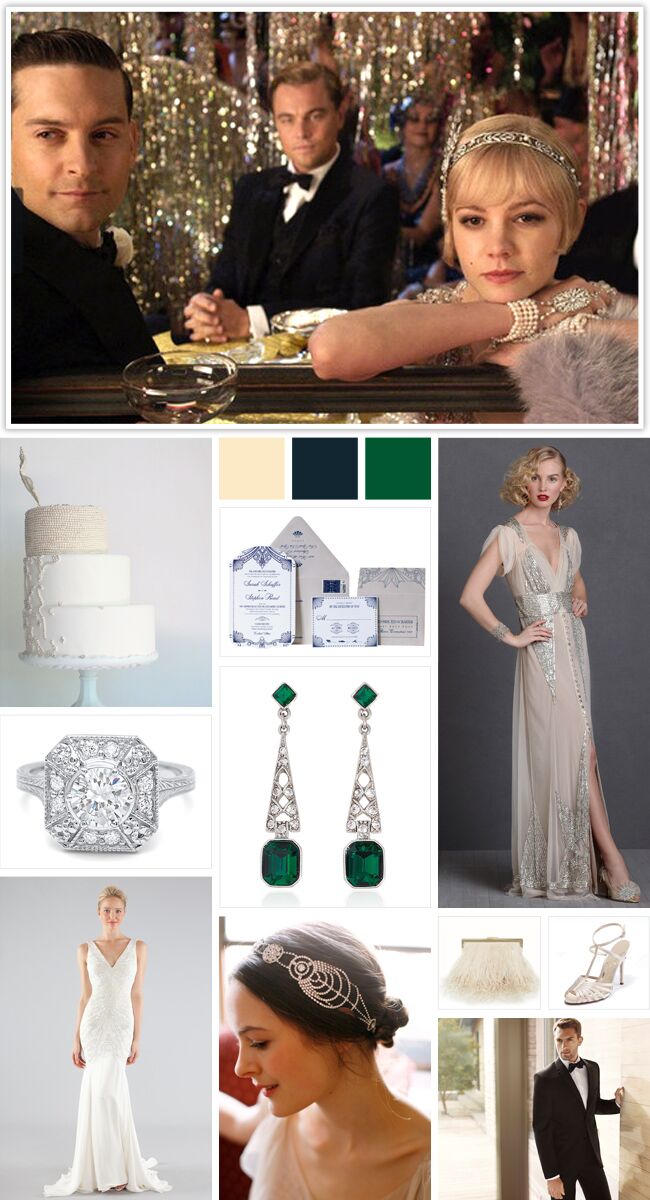 10 Great Gatsby Wedding Ideas You Can Actually Buy