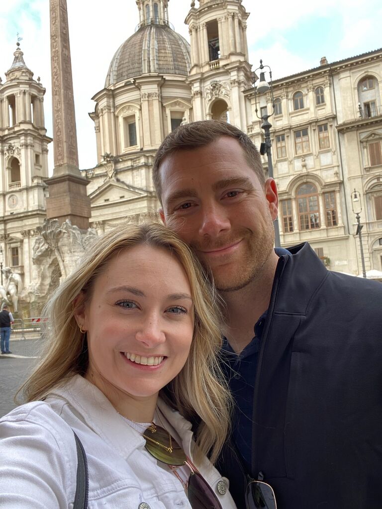 Mike surprised me with a trip to Italy for our 3rd year anniversary (starting off in Rome)