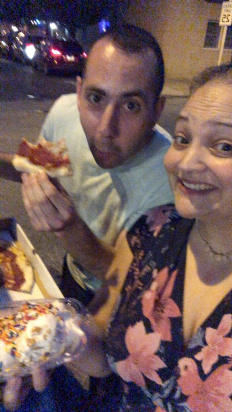 Pit stop for summer pizza and ice cream in Port Richmond