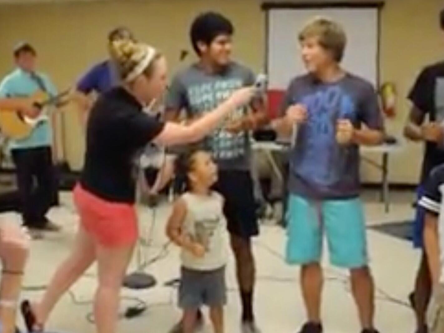 Matt and Tori both volunteered at a local summer camp to support a ministry with a local church. Tori tricked the boys into doing the chicken dance in front of everyone. Matt, with his smooth chin and Justin Bieber hair, was all for it. After camp, they parted ways and added each other on Facebook (this is the life stage where you add anyone you have met at least once).