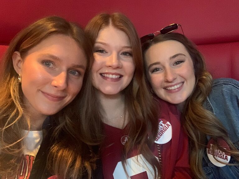 Connor and Mindy make a trip to Atlanta to watch the SEC Championship with friends. Roll Tide!