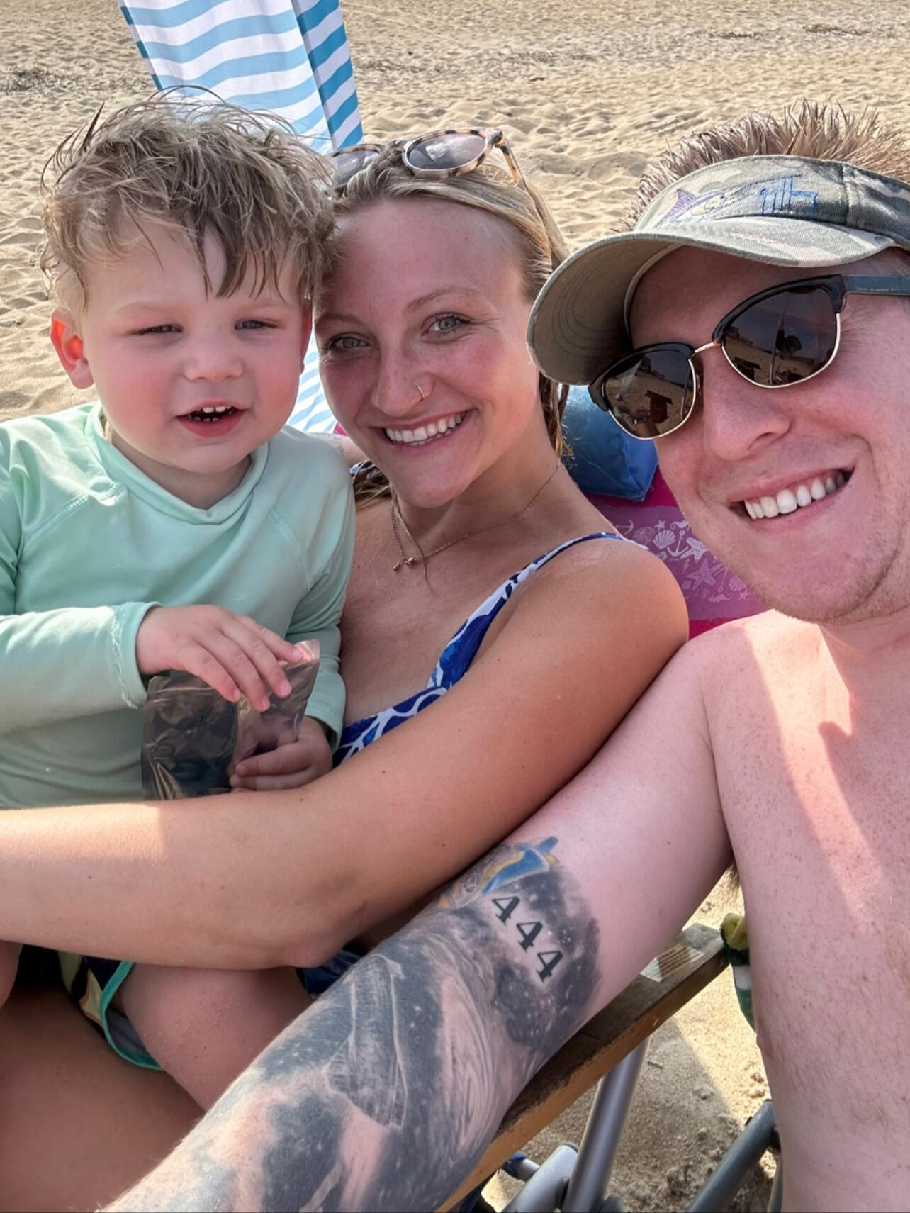 VA Beach day with the Smiths.