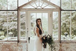 bridesmaid dresses salisbury V. Chapman Owner Victoria Salisbury Designed Her and Her Bridesmaids'  Dresses for Her Wedding in California