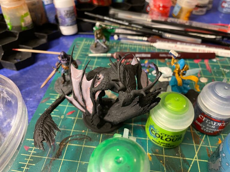 REALLY got into miniatures.