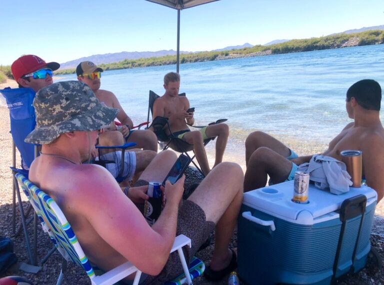 Took another trip to Arizona, this time to the river with the boys (and Patricia, iykyk). 