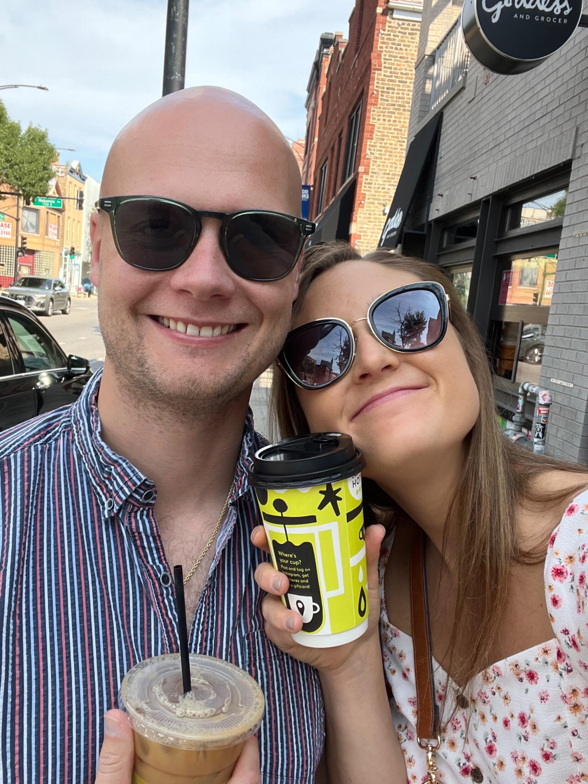 We love a coffee and walk date!