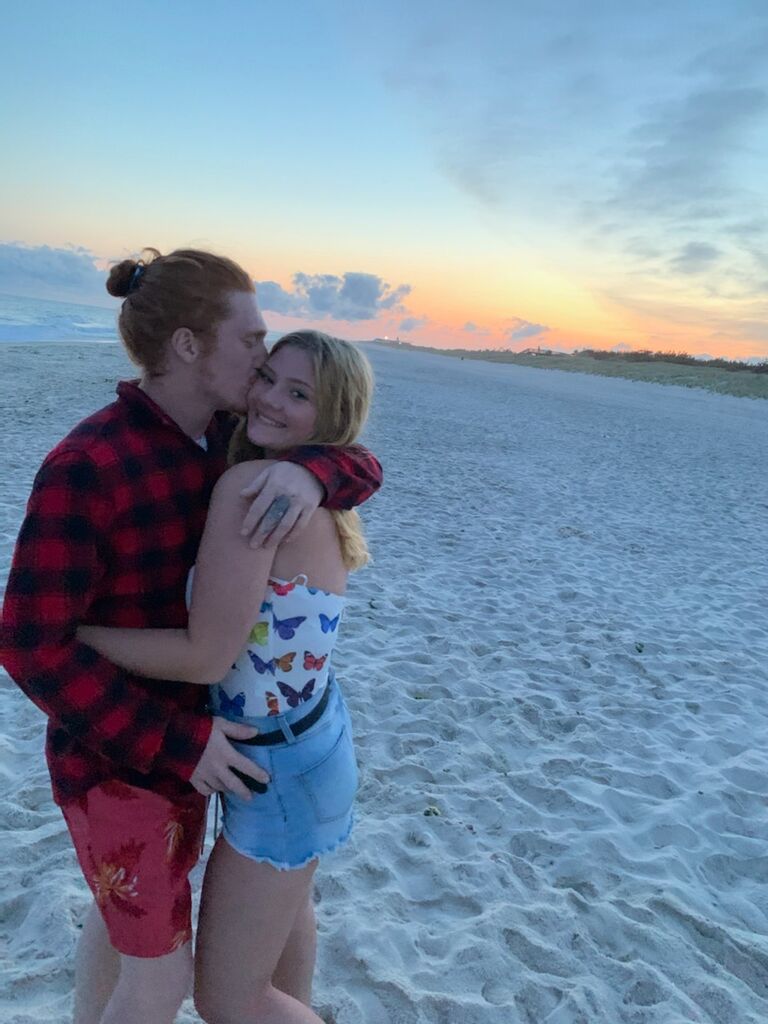 Our First Photo together as a couple
