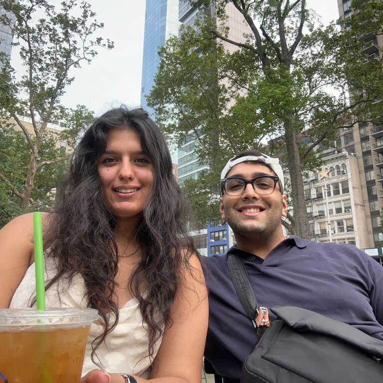 Faiz finally made it to NYC! 