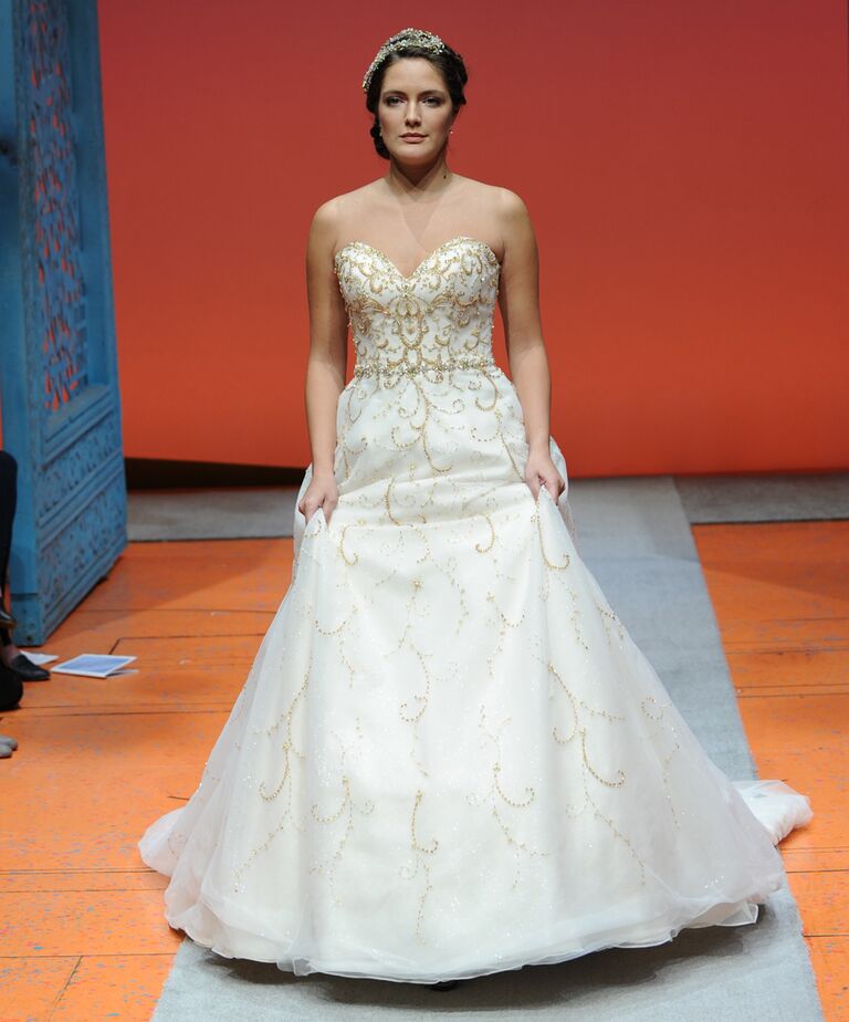 Disney Fairy Tale Weddings By Alfred Angelo Bridal Fashion Week Photos