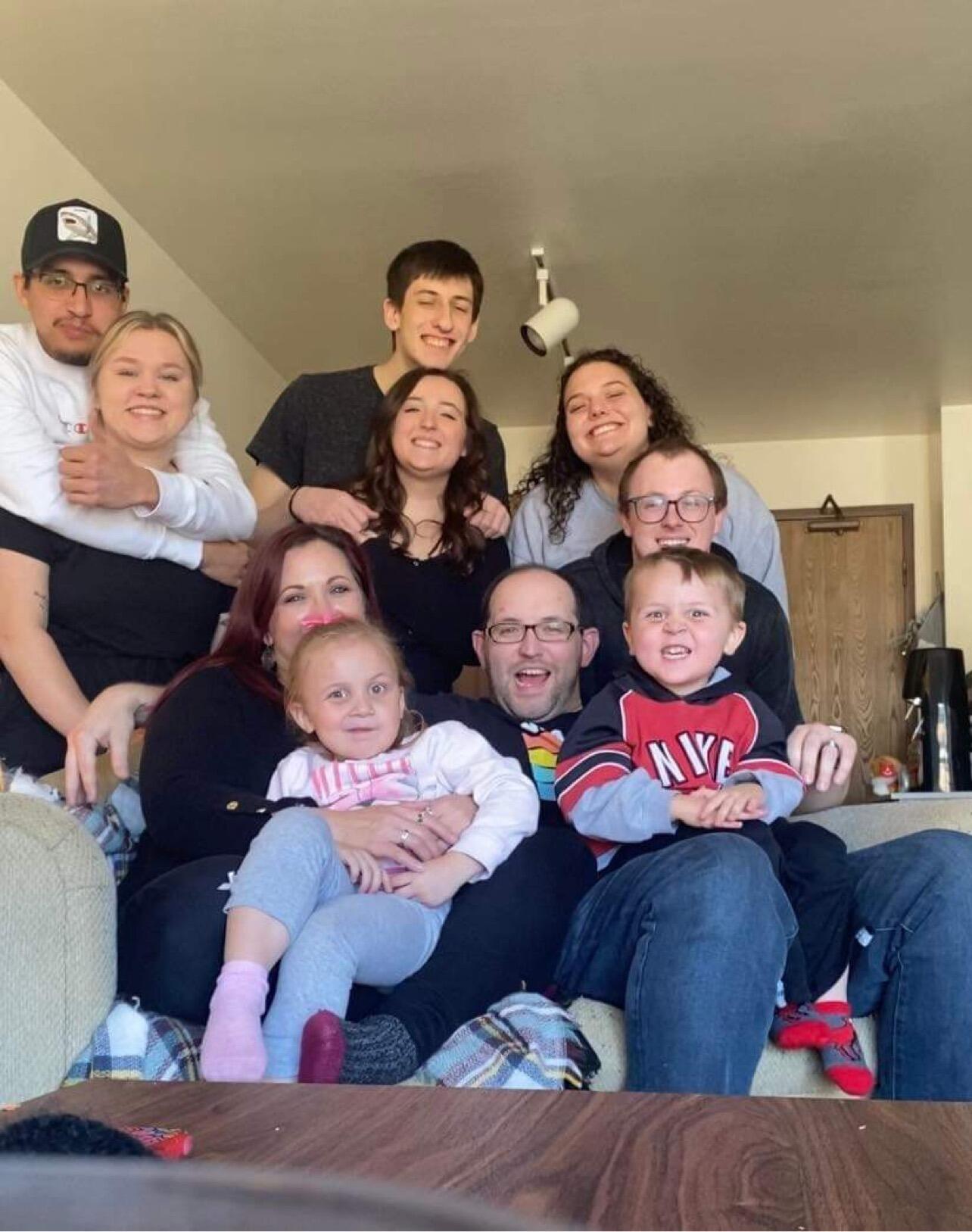 One of the many meetings of Bri meeting Pete's family. Bri was an only child so she loved all of the chaos of a big family and she loves their big amazing family. 