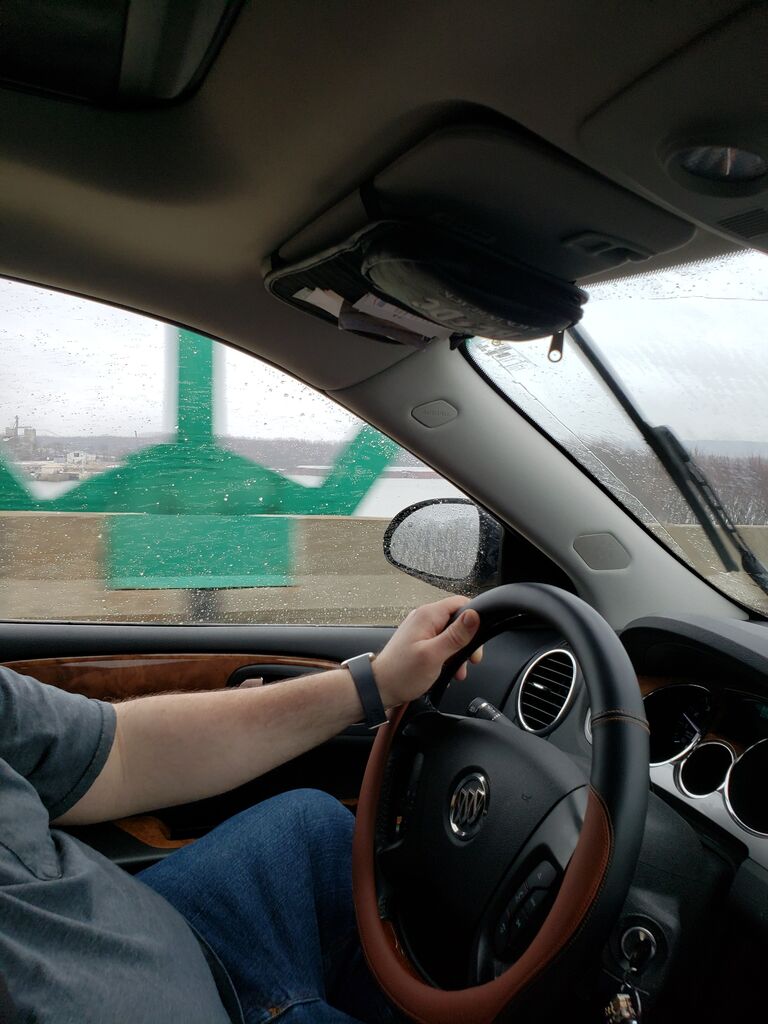 The start of the midwest tour. Our first trip together