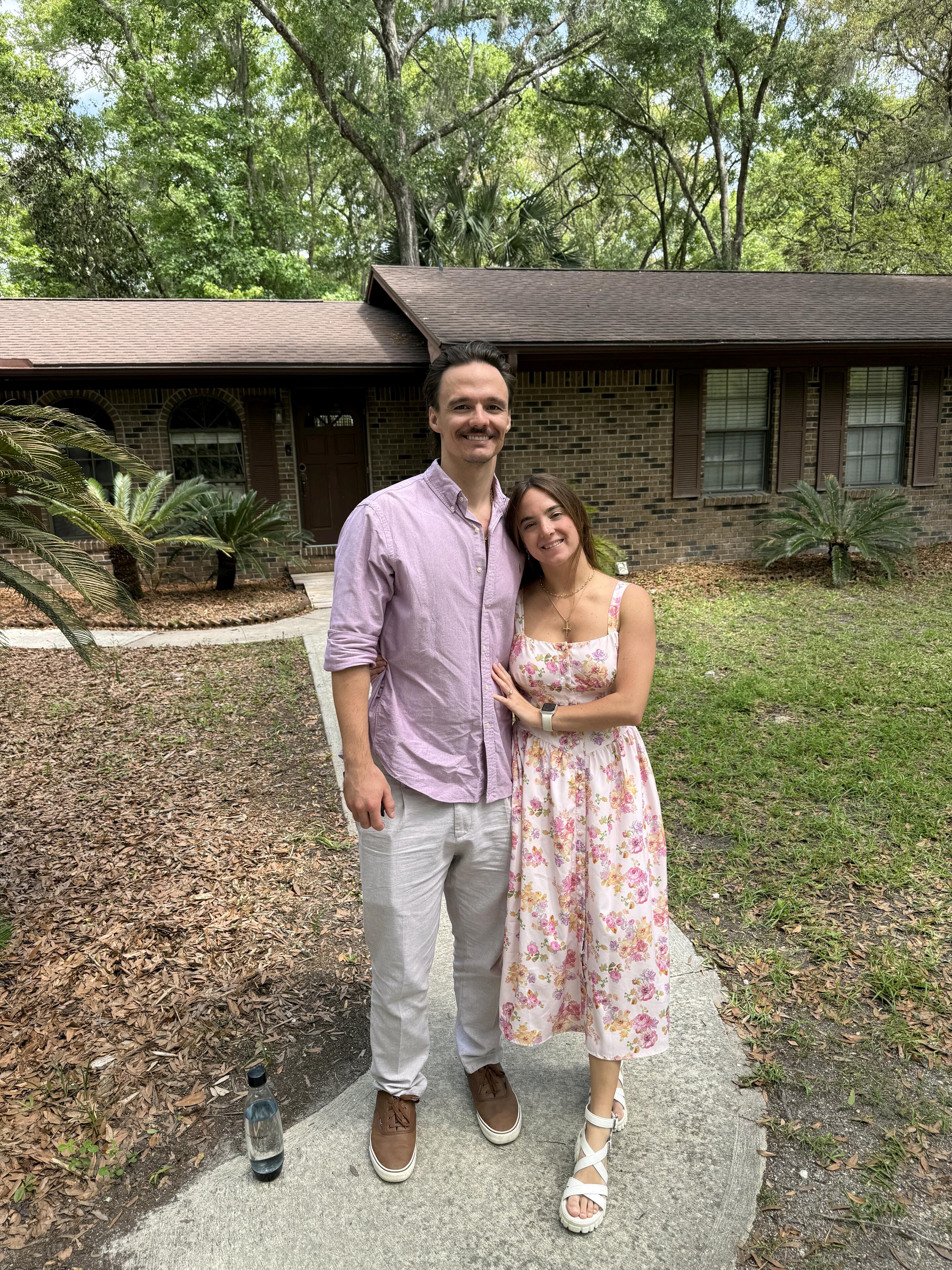 We started making a home together ❤️ 