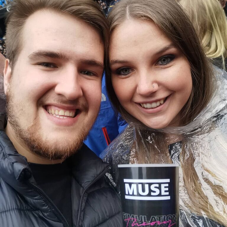 Going to concerts together - Muse, Ed Sheeran, Busted and Scouting for Girls.