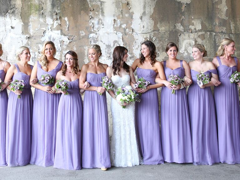 color bridesmaids