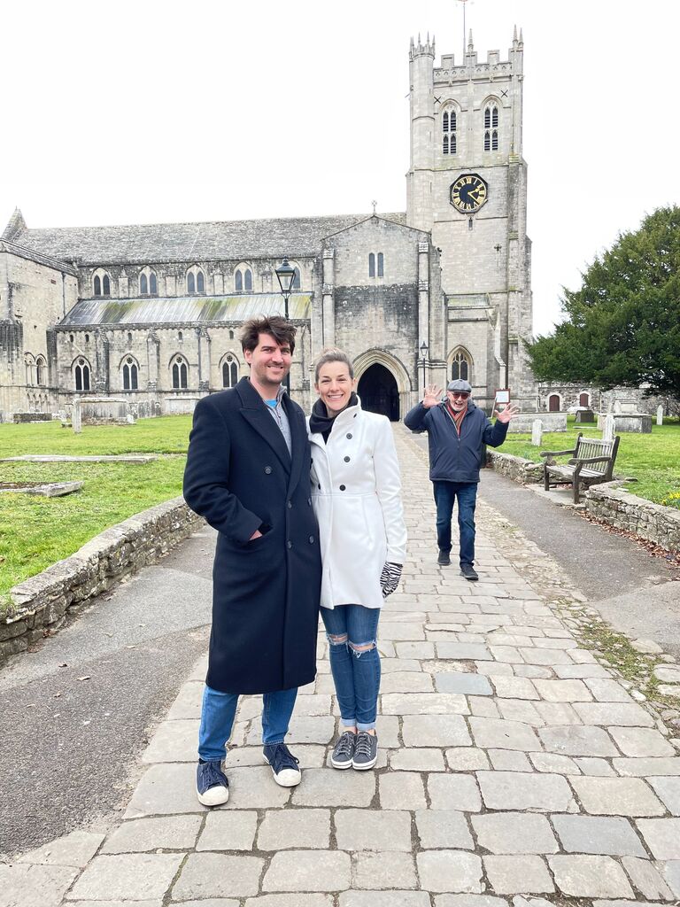 Basia convinced Stephen to cross the pond and visit England for Annabel's wedding. We were so grateful to Sally and John Nunn for hosting us! And Jessica Nunn Renshaw for letting me borrow her coat! Haha
