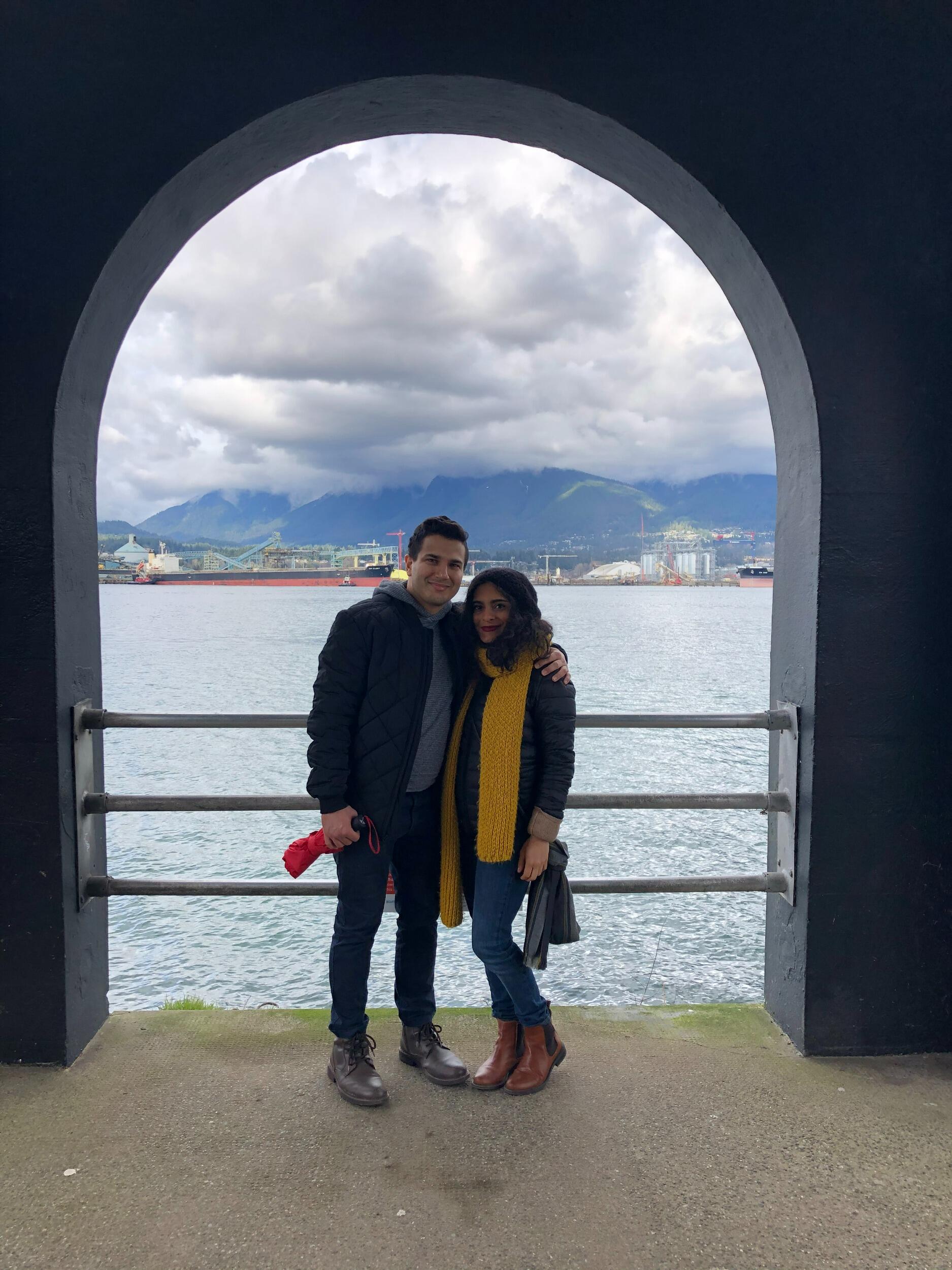 When we went on a trip to Vancouver and ended up staying there for 8 months... (we loved it)!!