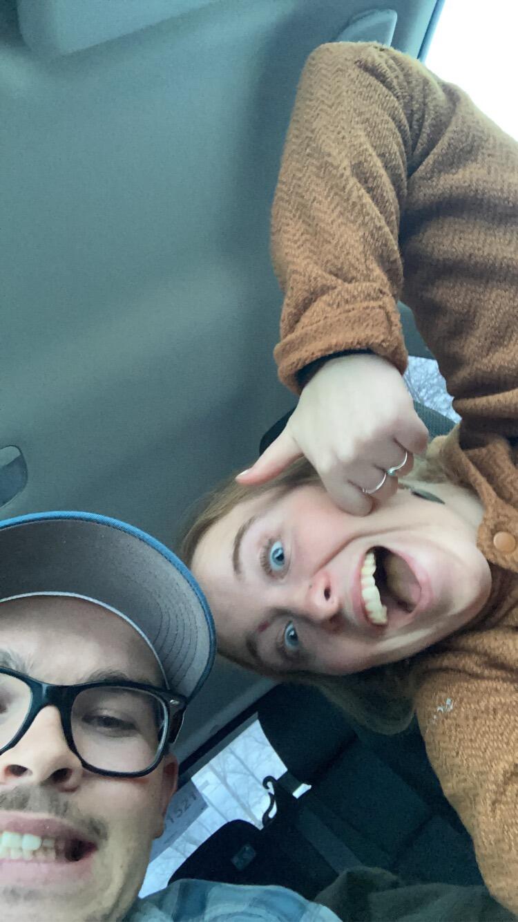 First time meeting in person, along with our first picture together!