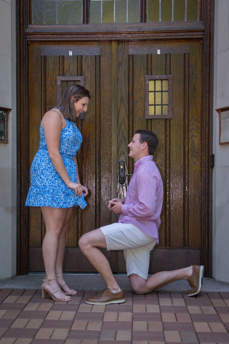 We got engaged!