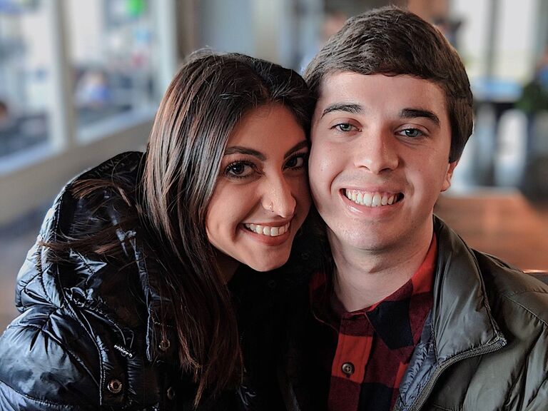 The couple's first Christmas together. They spent time together ice skating, bowling, golfing, exchanging gifts, and best of all, exchanging their first "I love you!"