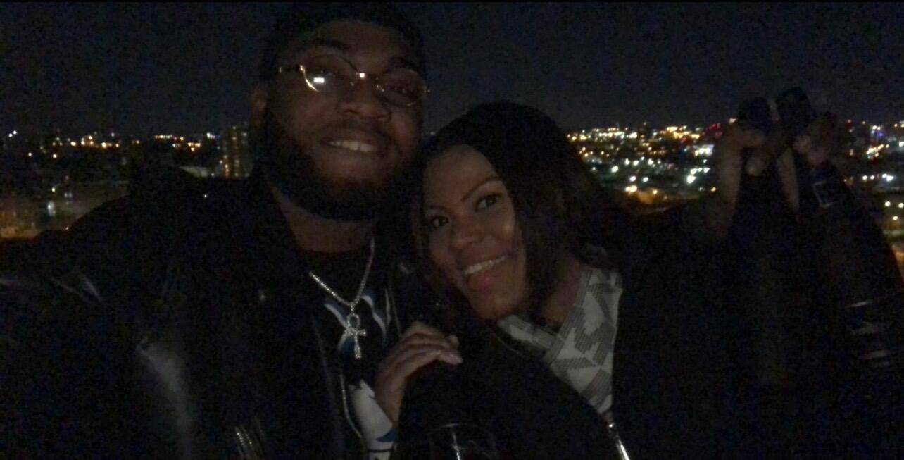 New Years Eve Poppin’ Bottles on the Rooftop