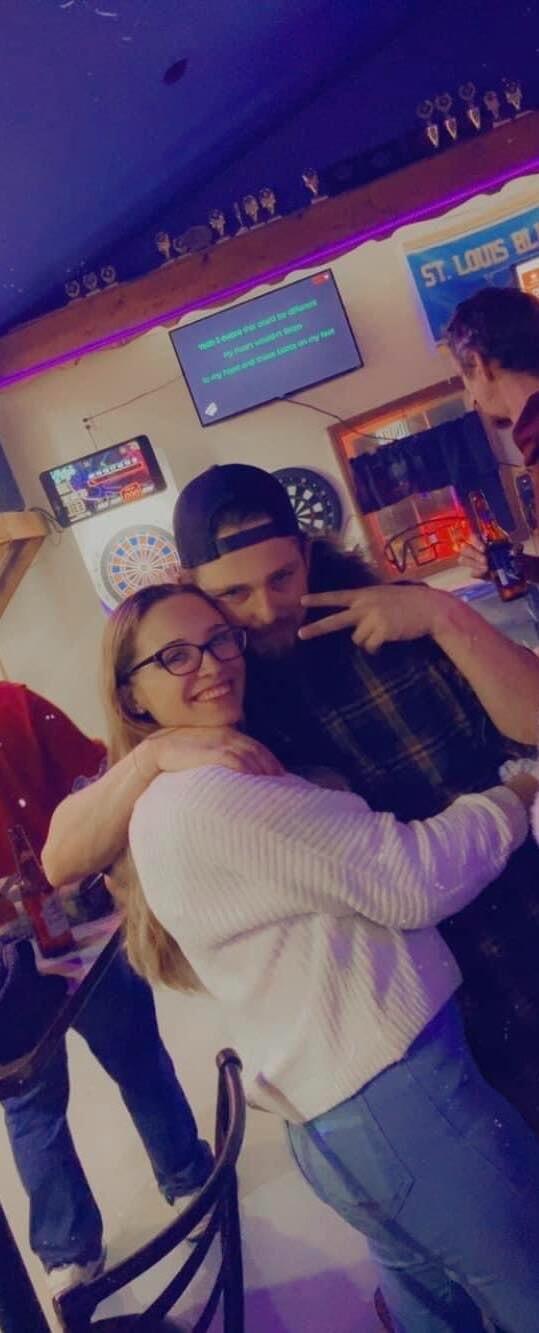 This is from when we celebrated for his 1st work Christmas party. We also celebrated our anniversary a little early.
