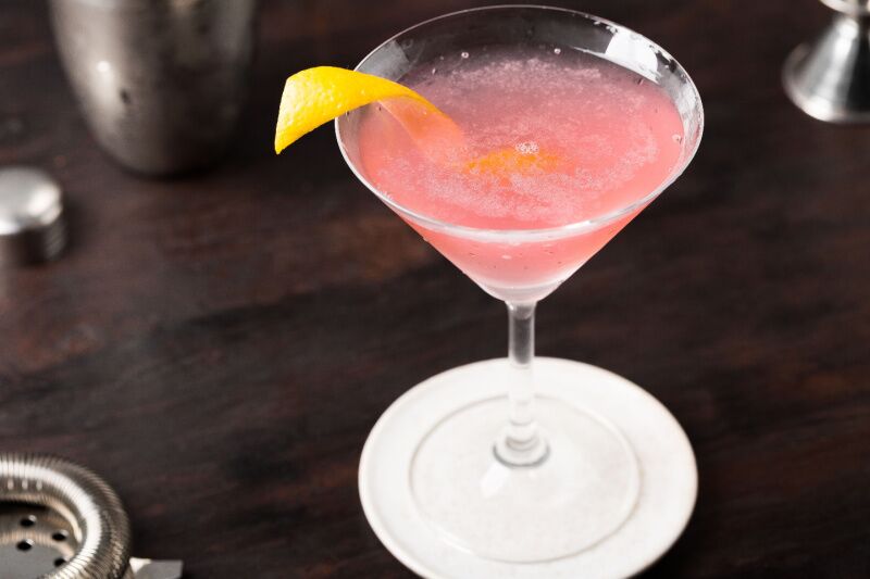 New York themed party idea - cosmopolitans