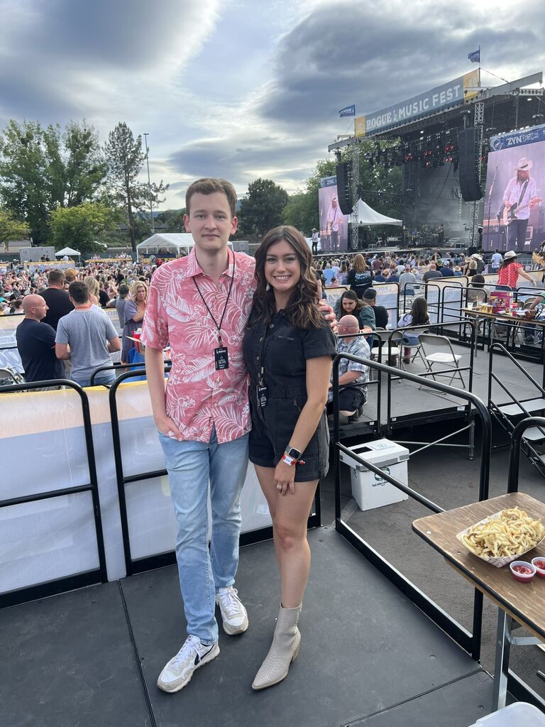 Carrie Underwood at the Rogue Music Festival.