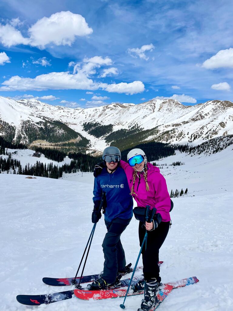 More spring skiing.