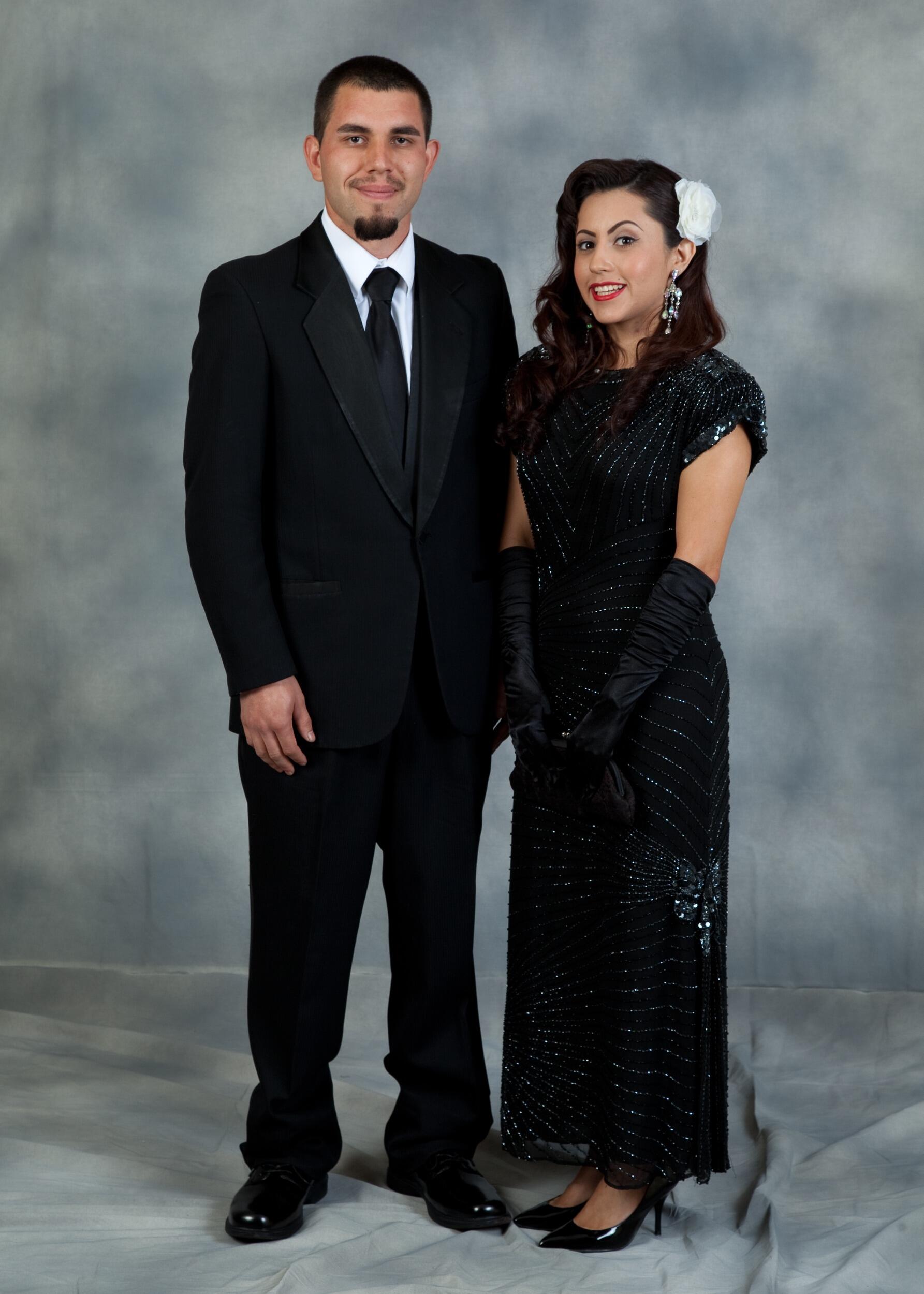 Attended the annual Black & White Ball here in their town Santa Maria, CA