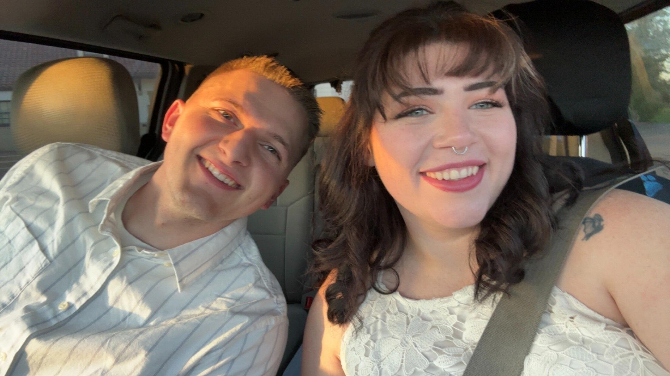 getting our engagement photos done!