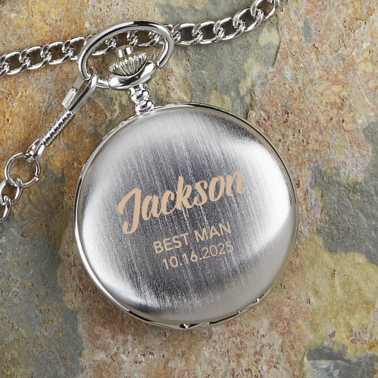 Engraved Pocket Watch