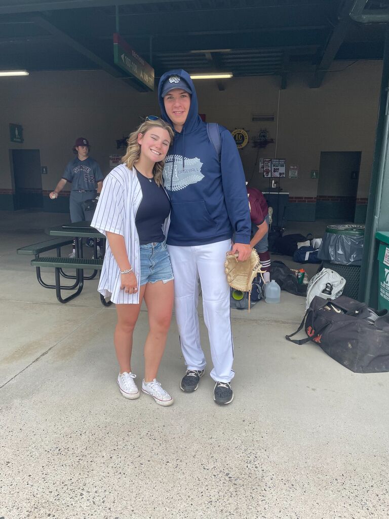 Baseball was their lives. Sarah traveled all over to watch Caleb play baseball. This was his senior season of baseball and the last time Sarah would watch him play baseball at the Altoona Curve.