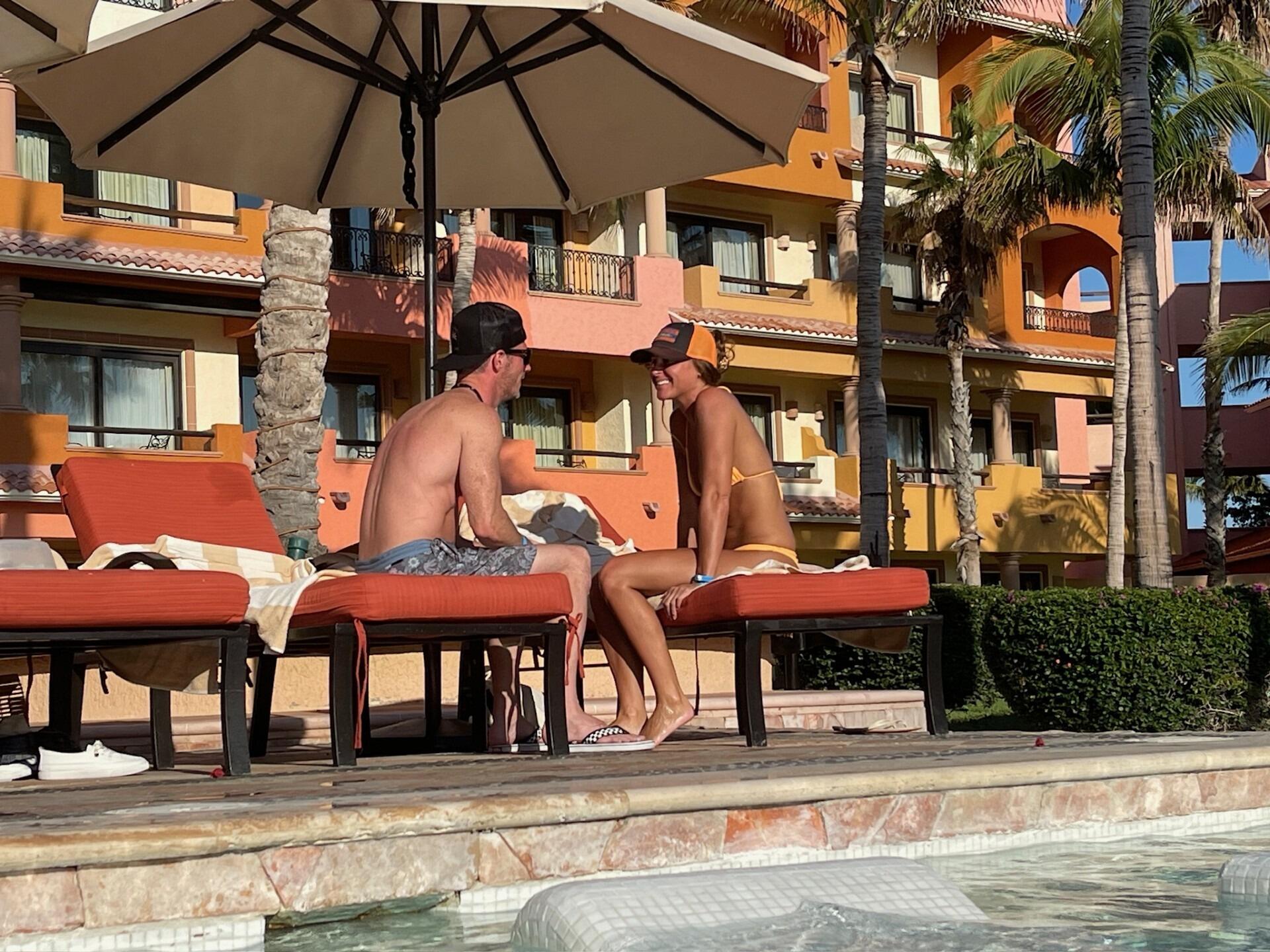 What seemed like a coincidence quickly felt like fate. In the middle of paradise, they had the chance to meet each other’s friends and family, share laughs, and make memories that would be hard to top.

Let’s just say… what happens at Cabo Wabo, stays at Cabo Wabo.