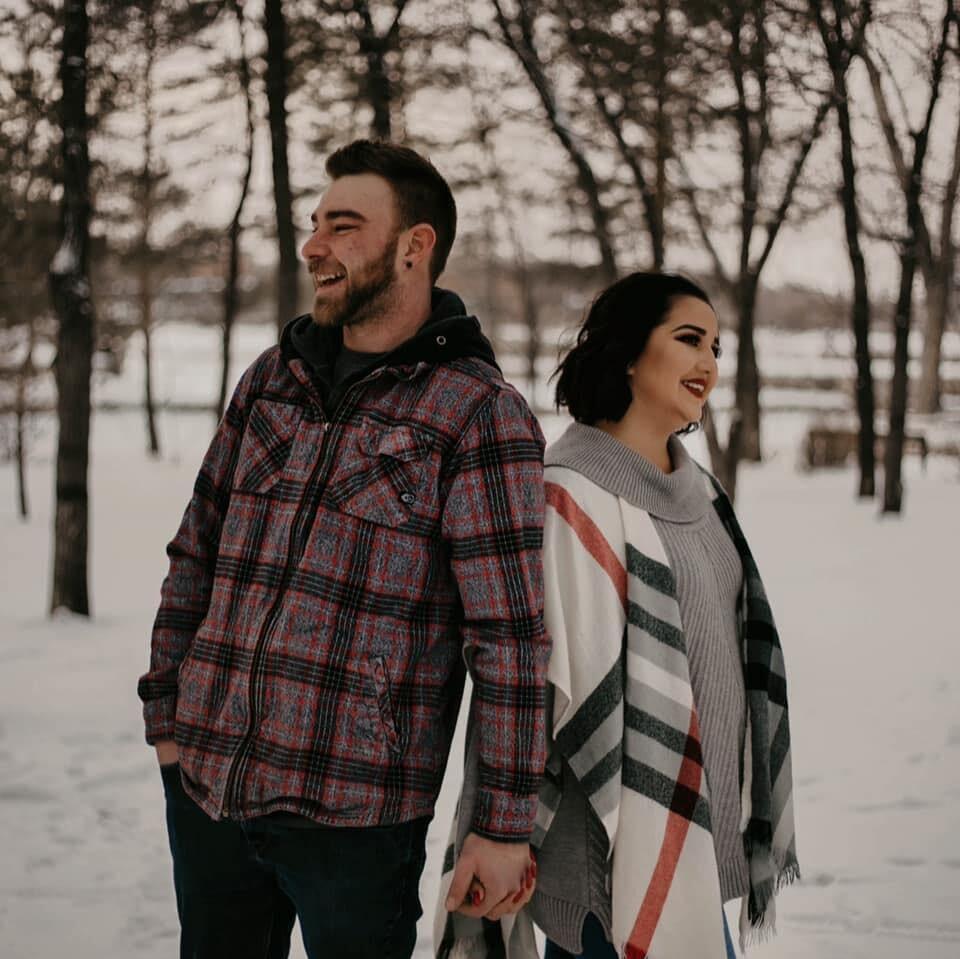 Deciding it was time to expand their little family, they started trying for a baby — this time, a human one. Took them longer than they anticipated, but when Christen finally got her first positive test, she could hardly keep the secret long enough to surprise Carter. 