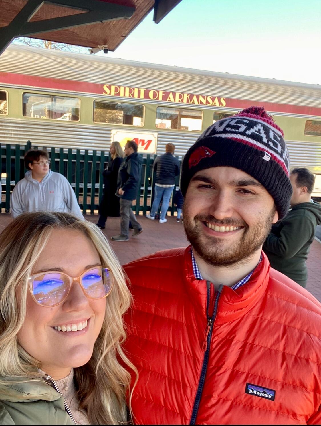 arkansas & missouri railroad day trip down to van buren