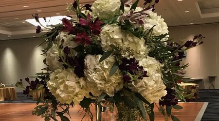 Winter Greenery and Pinecone Rustic Mixed Floral Arrangements - Venue  Marketplace