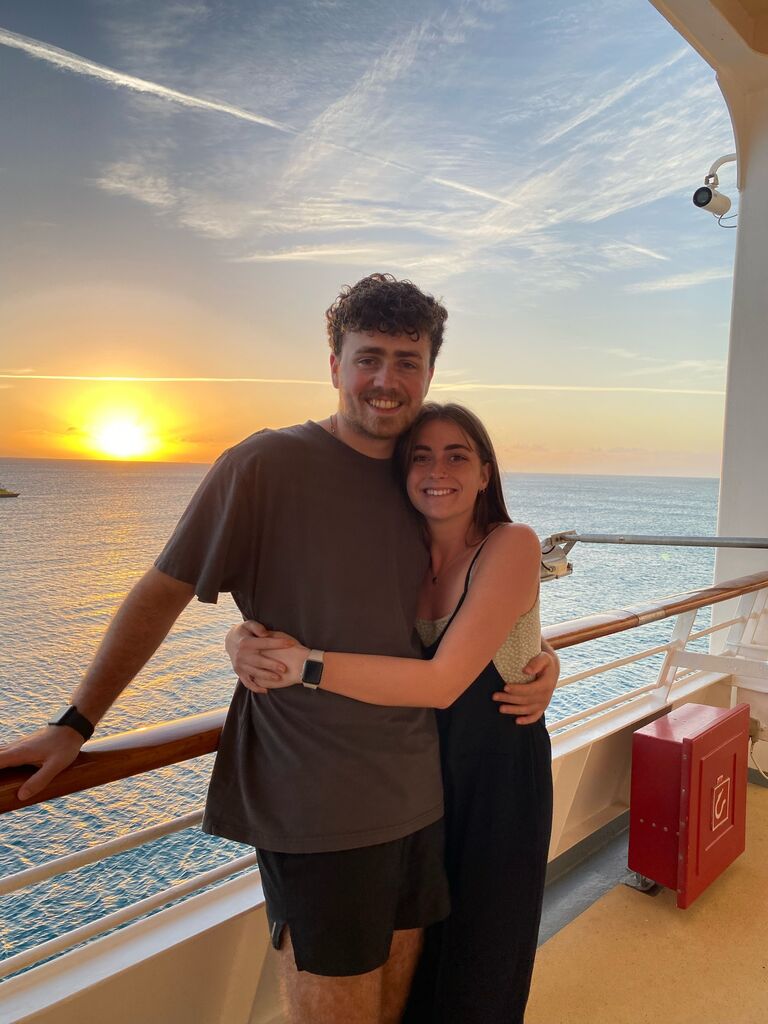 Cruise sunset.
