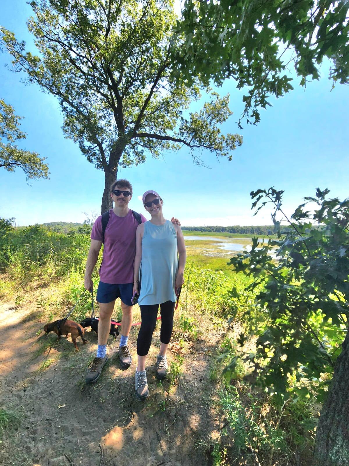 Micah and Kayla visit the Indiana Dunes. 