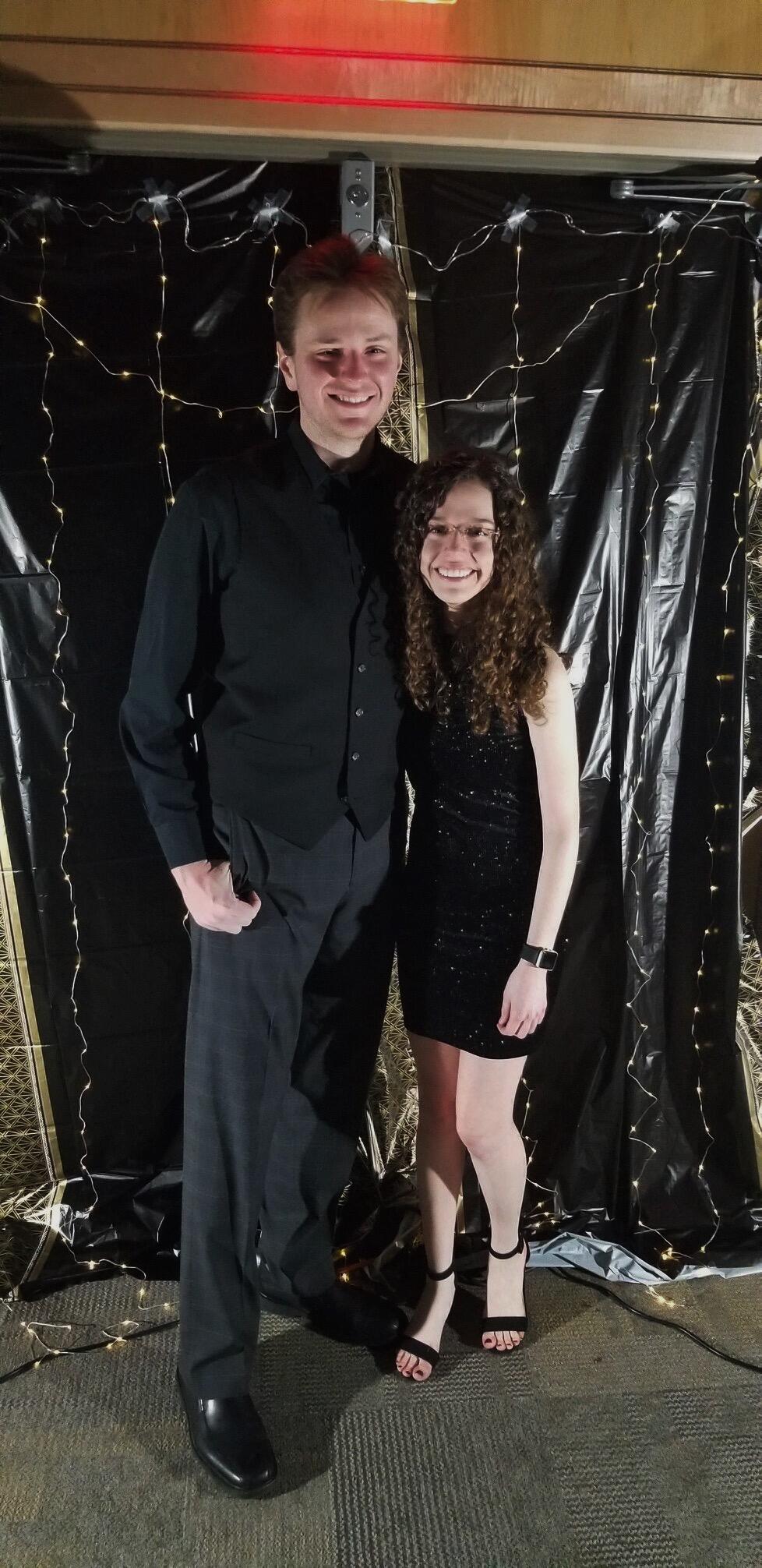 Needless to say, we still liked each other. 
We went to SAI Formal together!