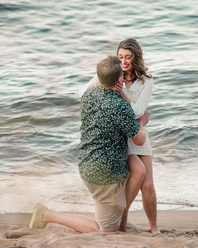 The day they got engaged