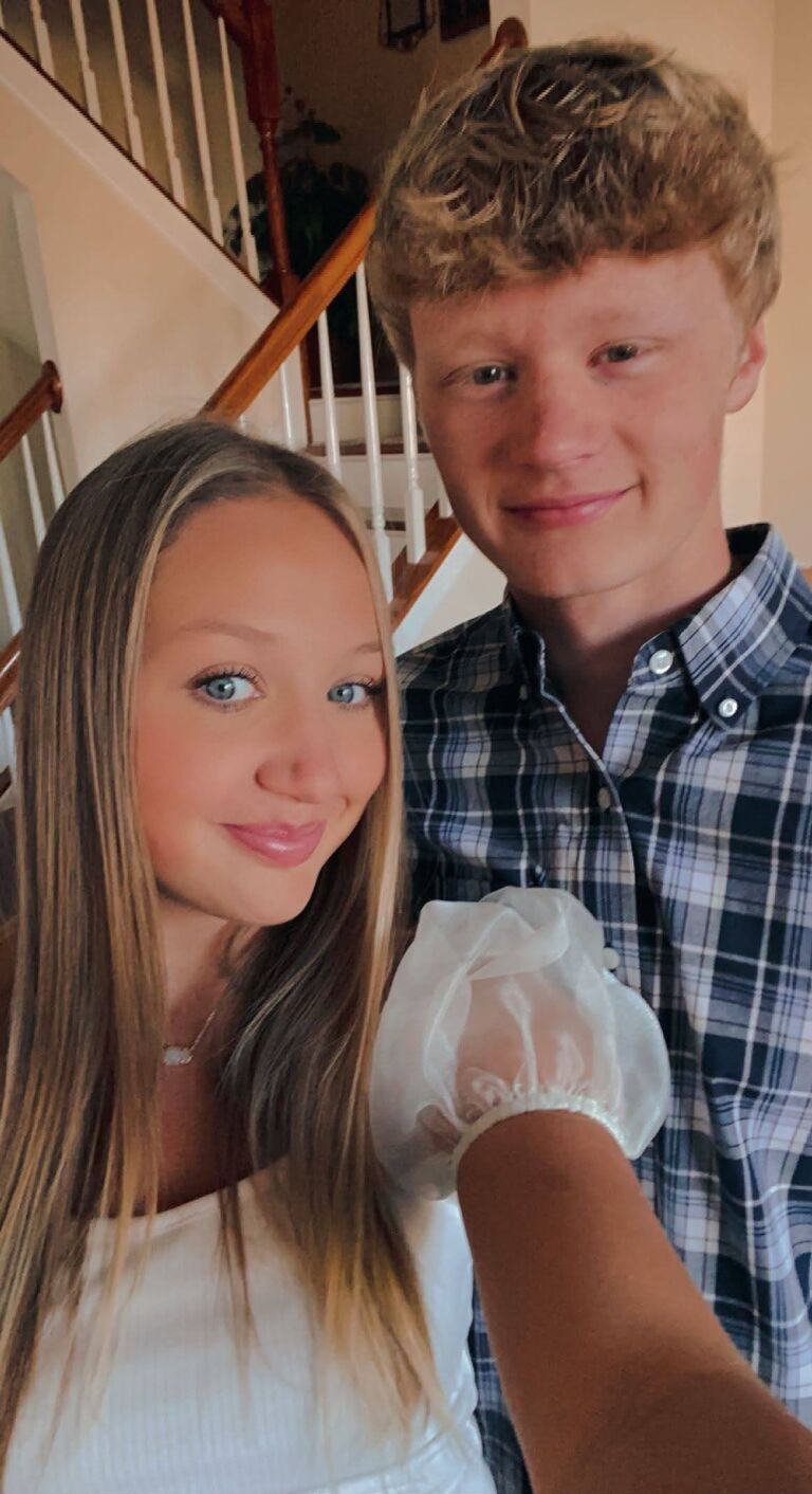 Garrett met Addison's family for the first time this weekend!