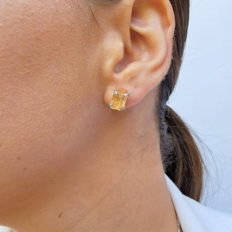 Imperial Topaz Earrings