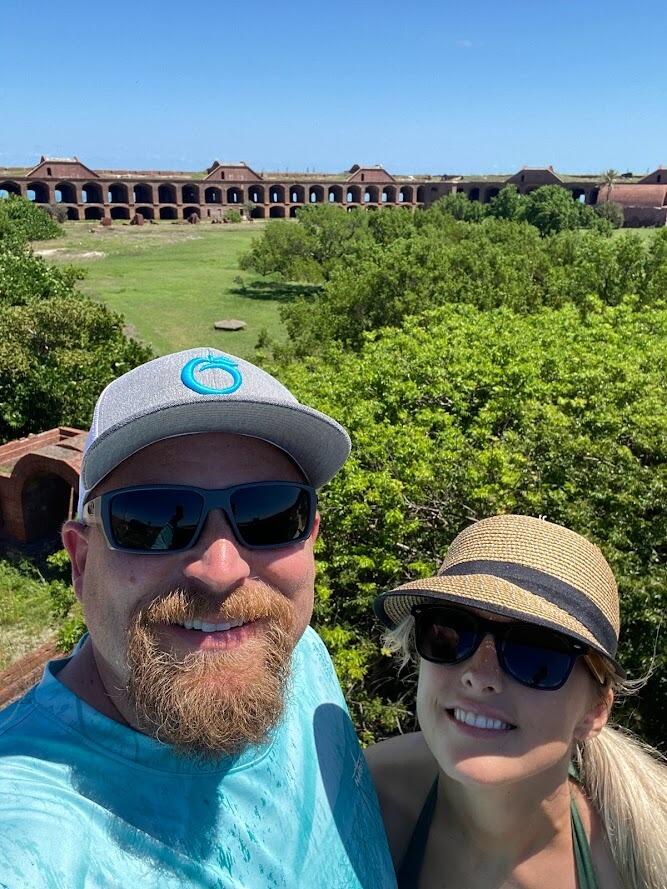 Key West trip, visiting the Dry Tortugas. 