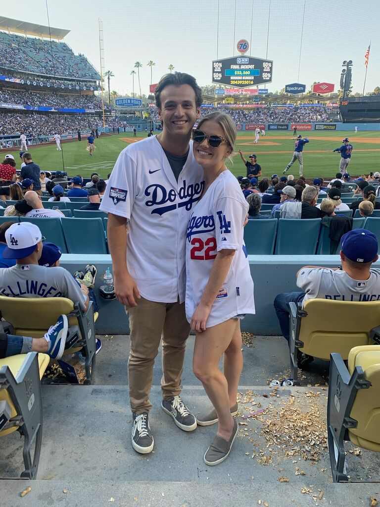 MJ's LA Sports Initiation - Cubs @ Dodgers, CA